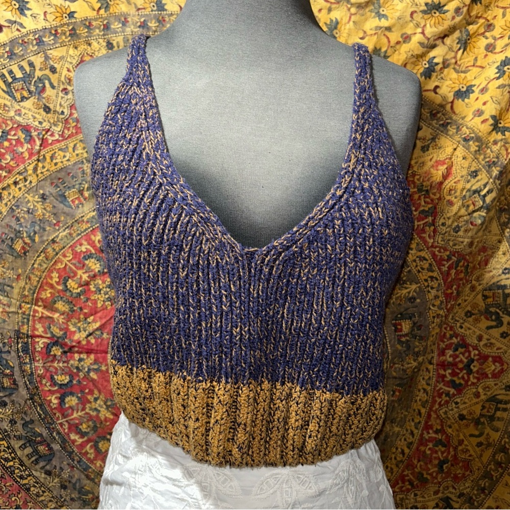 Free People knit tank top